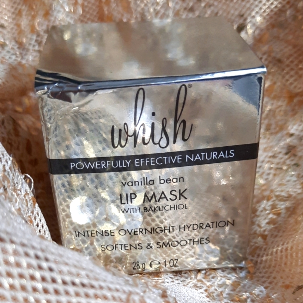 NEW!! WHISH / Vanilla Bean Lip Mask with Bakuchiol